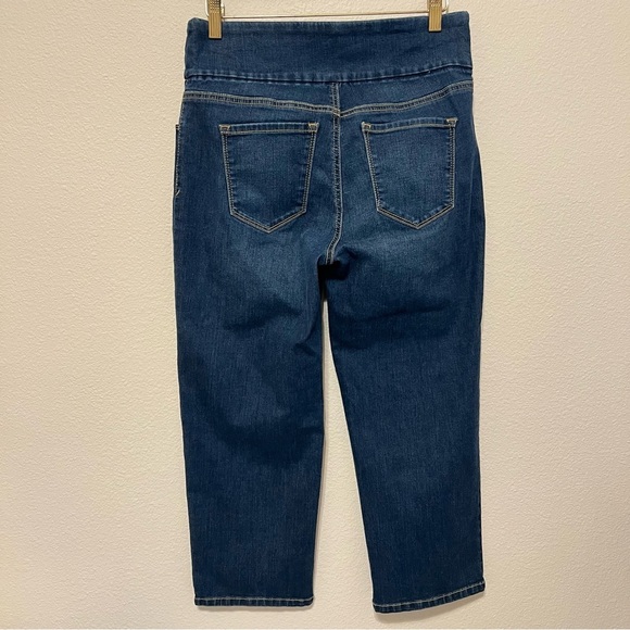 Gloria Vanderbilt Amanda Slimming pull up Jeans, waist band tummy control, sz 10 - Picture 10 of 13